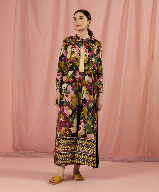 Sapphire | Unstitched 1Pc Printed Lawn Shirt | 1S-DY23V2-9