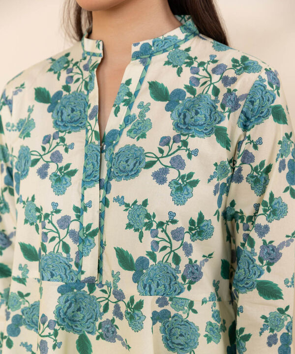 SAPPHIRE | UNSTITCHED 3 PIECE PRINTED LAWN SUIT