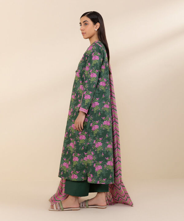 SAPPHIRE | UNSTITCHED 3 PIECE PRINTED LAWN SUIT