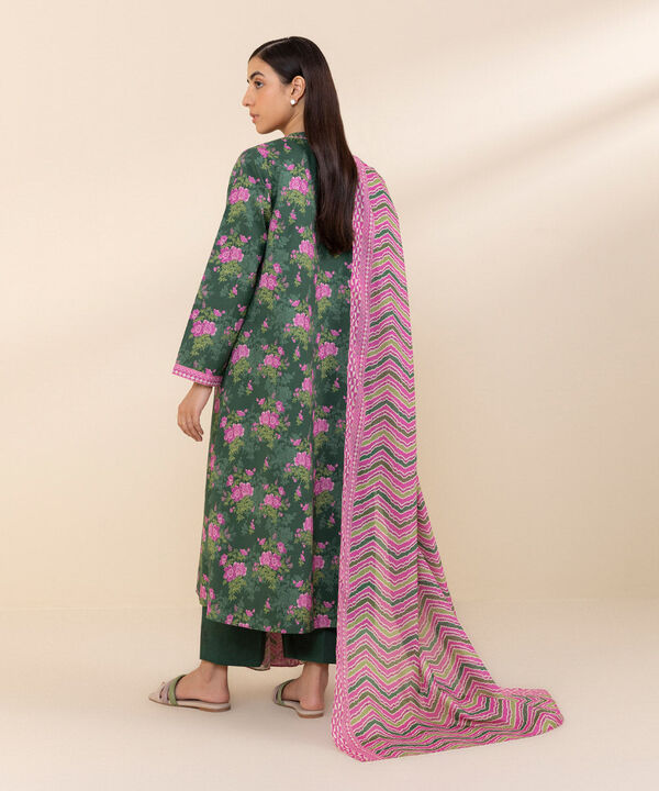 SAPPHIRE | UNSTITCHED 3 PIECE PRINTED LAWN SUIT