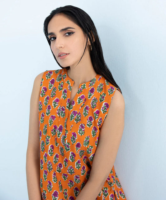 SAPPHIRE | UNSTITCHED 1 PIECE – PRINTED KHADDAR SHIRT