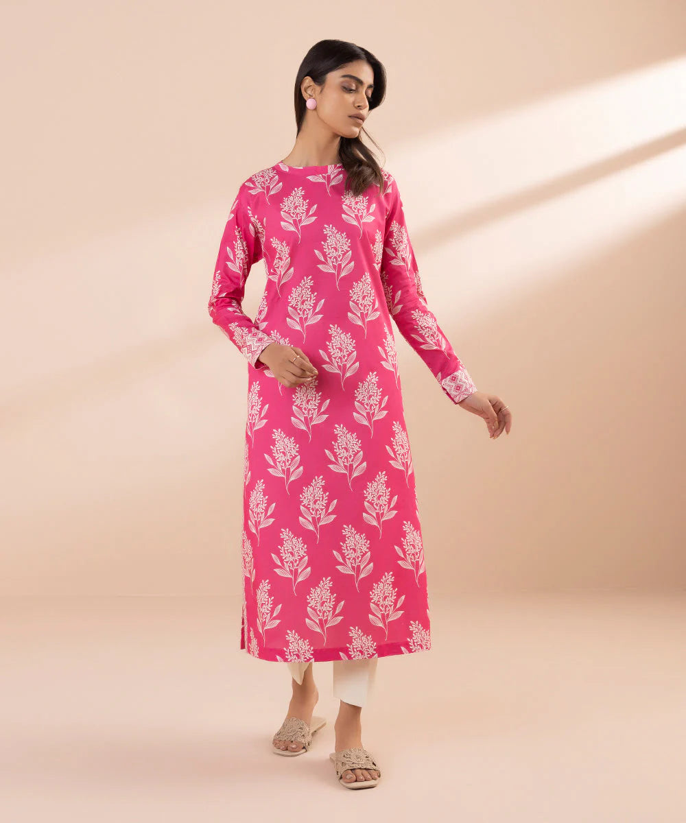SAPPHIRE | UNSTITCHED 1 PIECE – PRINTED LAWN SHIRT