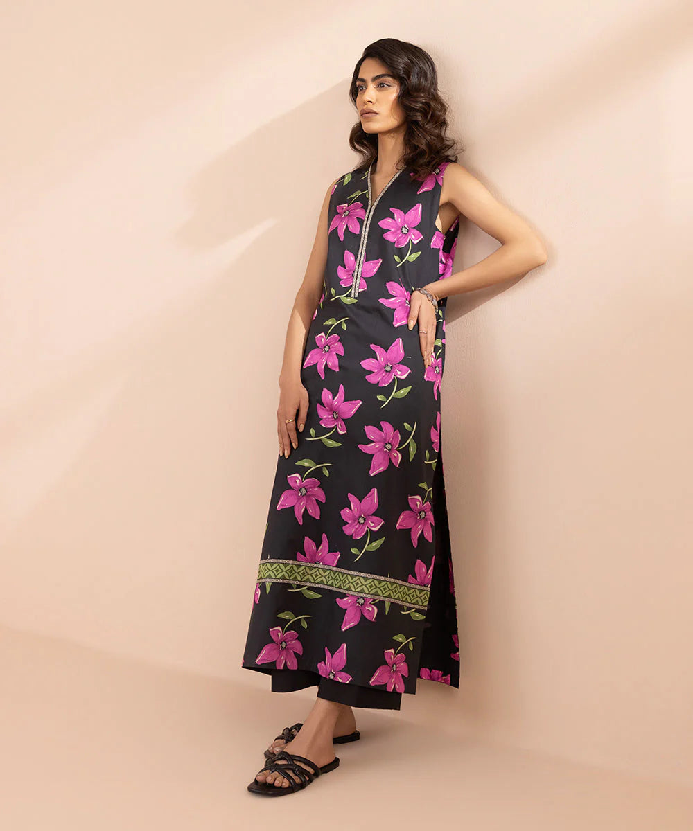 SAPPHIRE | UNSTITCHED 1 PIECE – PRINTED LAWN SHIRT