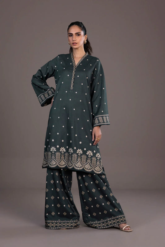 Sapphire | Unstitched 2Pc Printed Linen - Shirt & Trouser | U2-DAY23V9-7