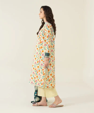 SAPPHIRE | UNSTITCHED 2 PIECE PRINTED LAWN SUIT