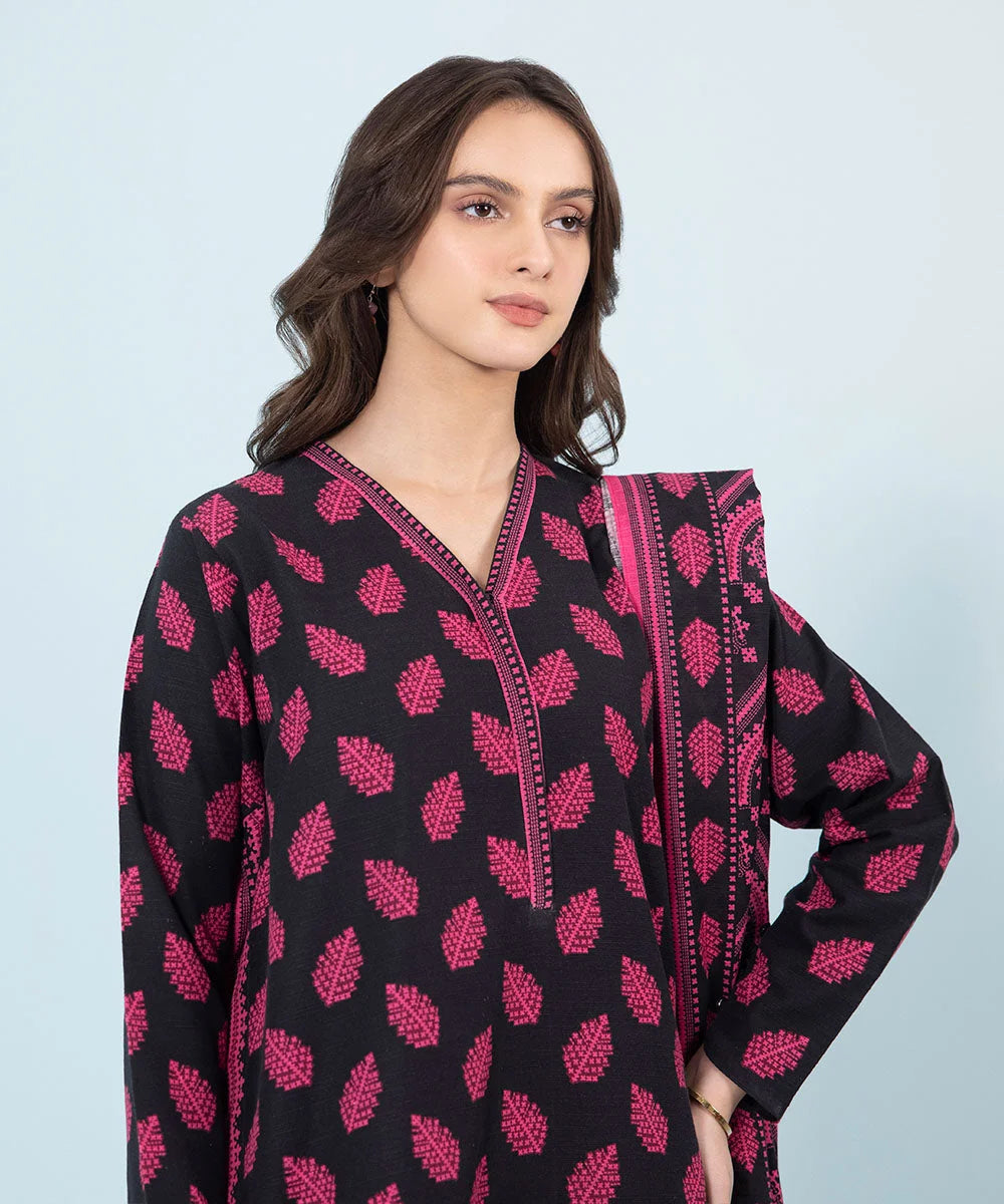 SAPPHIRE | UNSTITCHED 2 PIECE PRINTED CAMBRIC SUIT