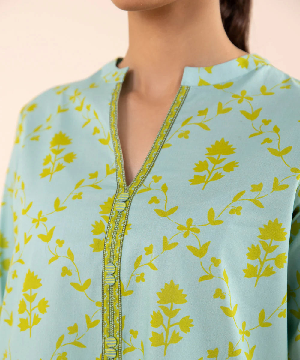 SAPPHIRE | UNSTITCHED 2 PIECE PRINTED LAWN SUIT