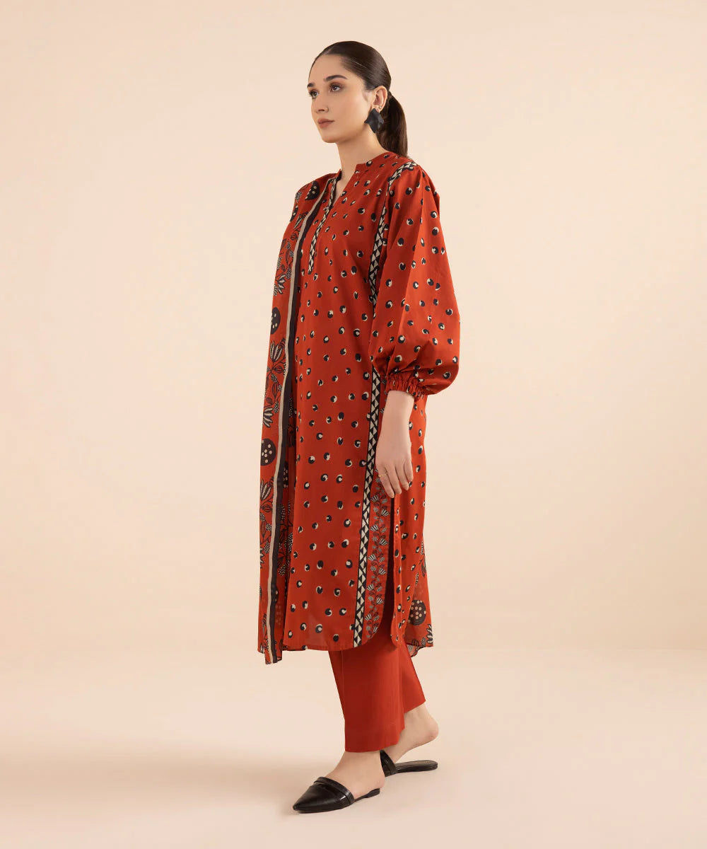 SAPPHIRE | UNSTITCHED 2 PIECE PRINTED LAWN SUIT