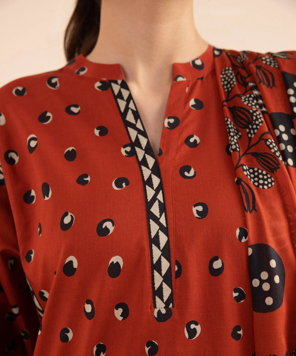 SAPPHIRE | UNSTITCHED 2 PIECE PRINTED LAWN SUIT