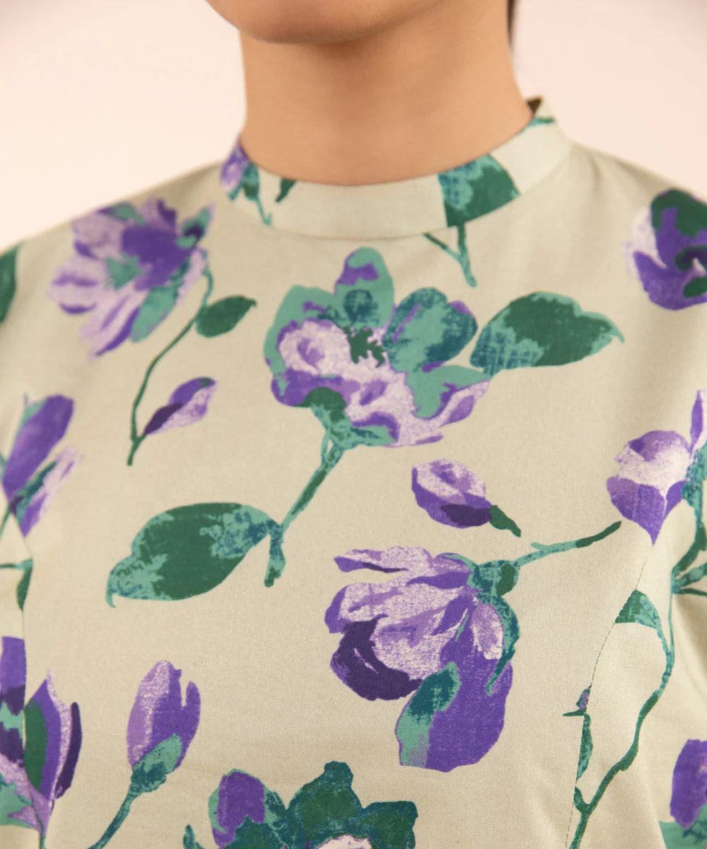 SAPPHIRE | UNSTITCHED 2 PIECE PRINTED LAWN SUIT