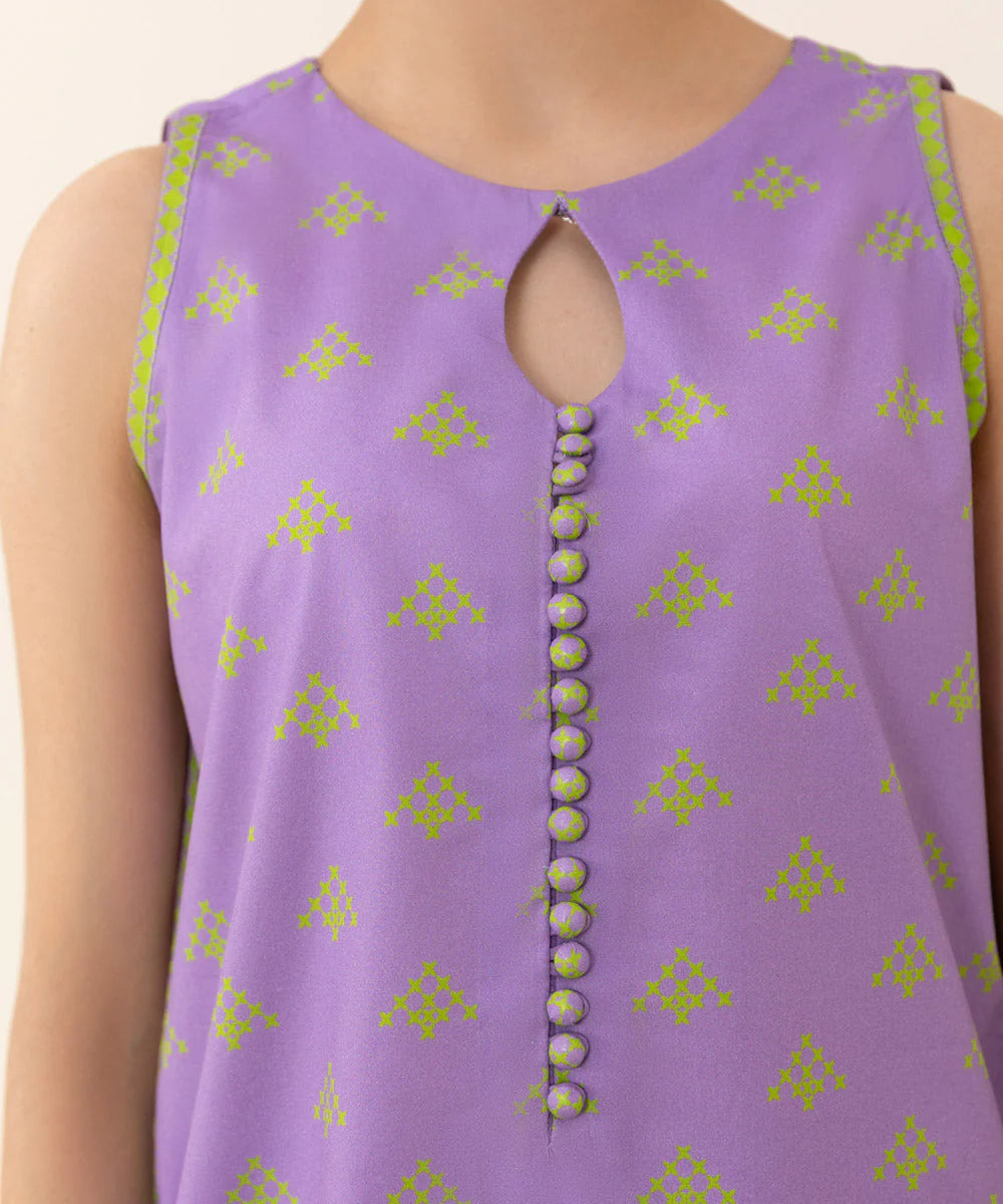SAPPHIRE | UNSTITCHED 2 PIECE PRINTED CAMBRIC SUIT