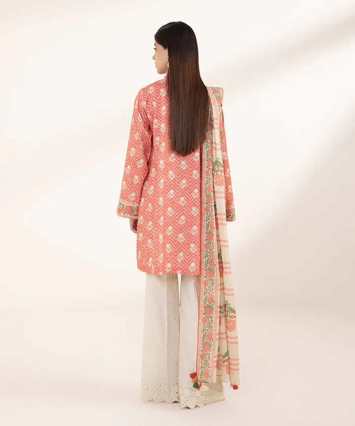 SAPPHIRE | UNSTITCHED 2 PIECE PRINTED LAWN SUIT