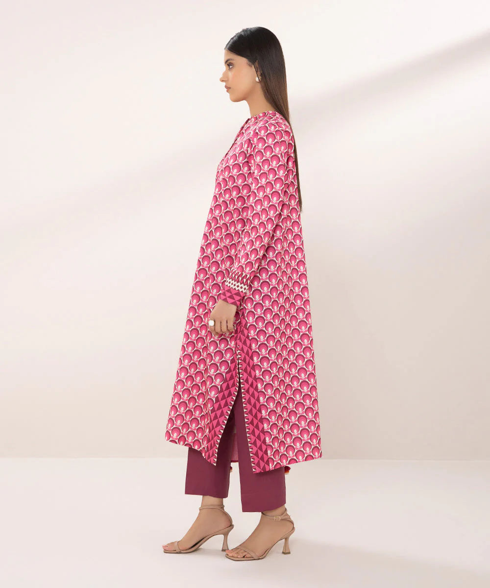 SAPPHIRE | UNSTITCHED 2 PIECE PRINTED LAWN SUIT