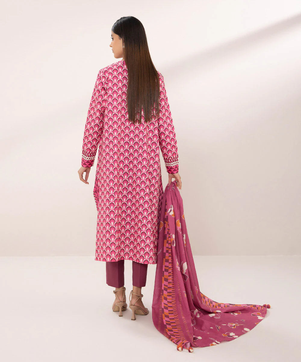 SAPPHIRE | UNSTITCHED 2 PIECE PRINTED LAWN SUIT