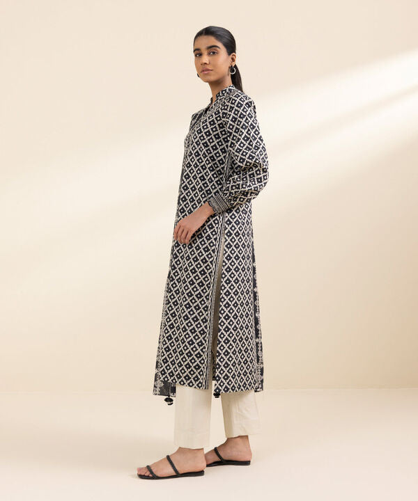 SAPPHIRE | UNSTITCHED 2 PIECE PRINTED LAWN SUIT