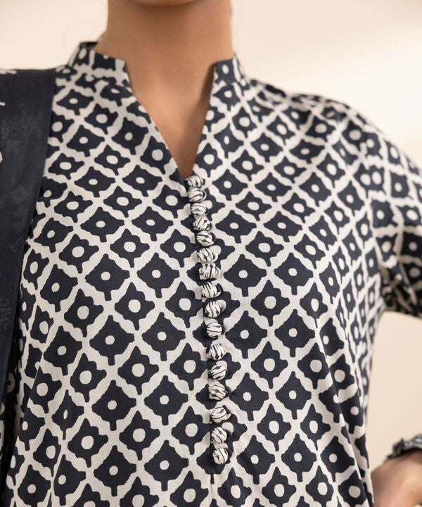 SAPPHIRE | UNSTITCHED 2 PIECE PRINTED LAWN SUIT