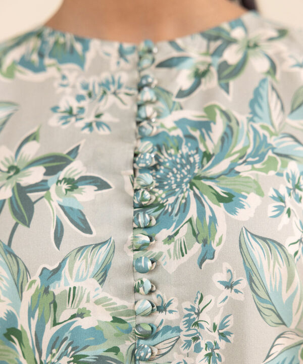 SAPPHIRE | UNSTITCHED 2 PIECE PRINTED LAWN SUIT