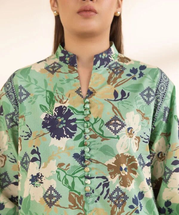 SAPPHIRE | UNSTITCHED 2 PIECE PRINTED LAWN SUIT