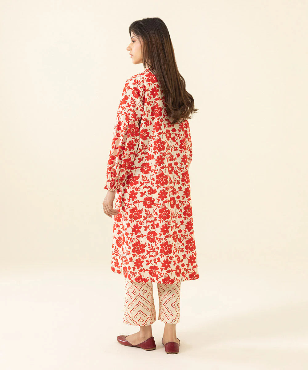 SAPPHIRE | UNSTITCHED 2 PIECE PRINTED KHADDAR SUIT