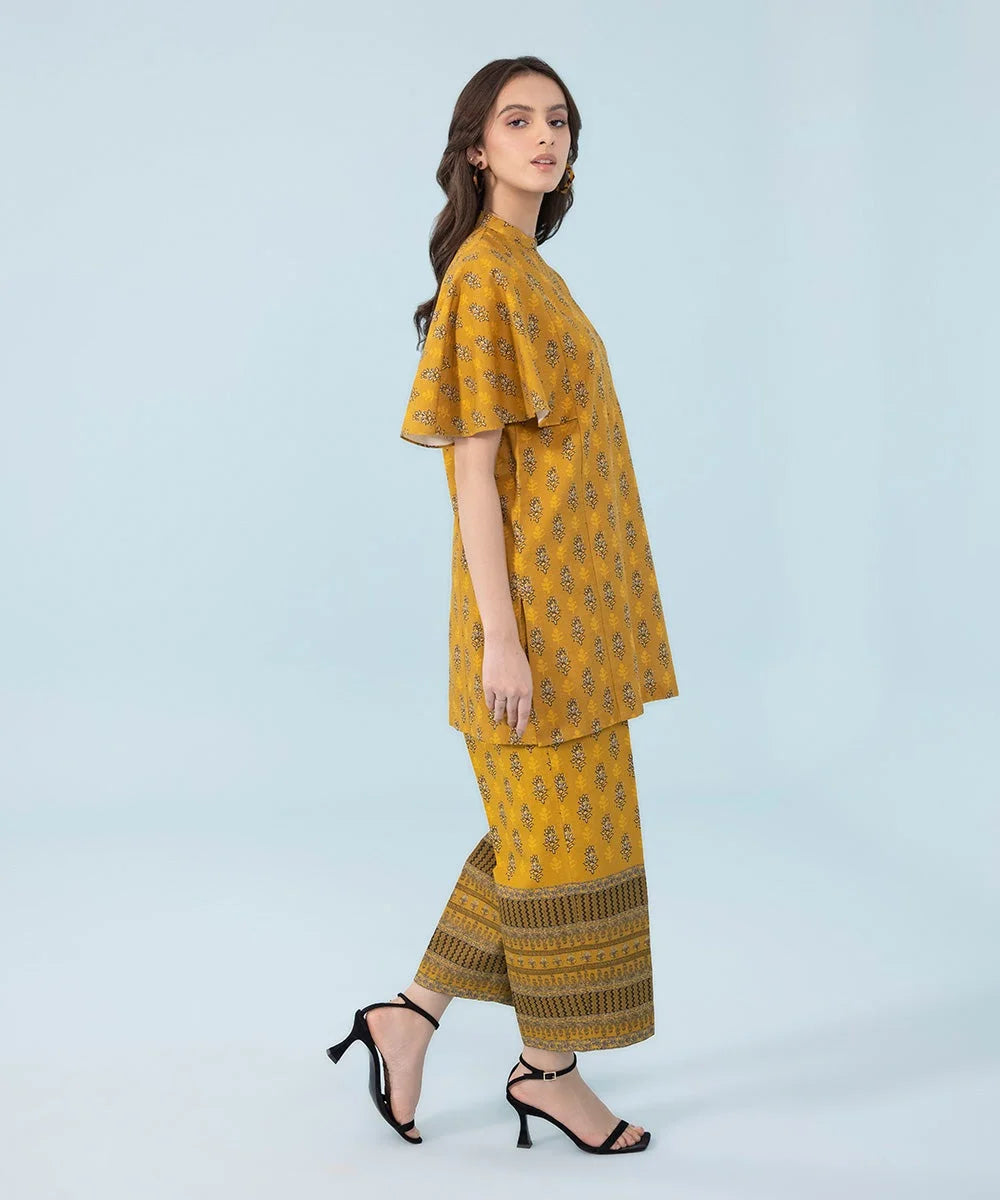 SAPPHIRE | UNSTITCHED 2 PIECE PRINTED CAMBRIC SUIT