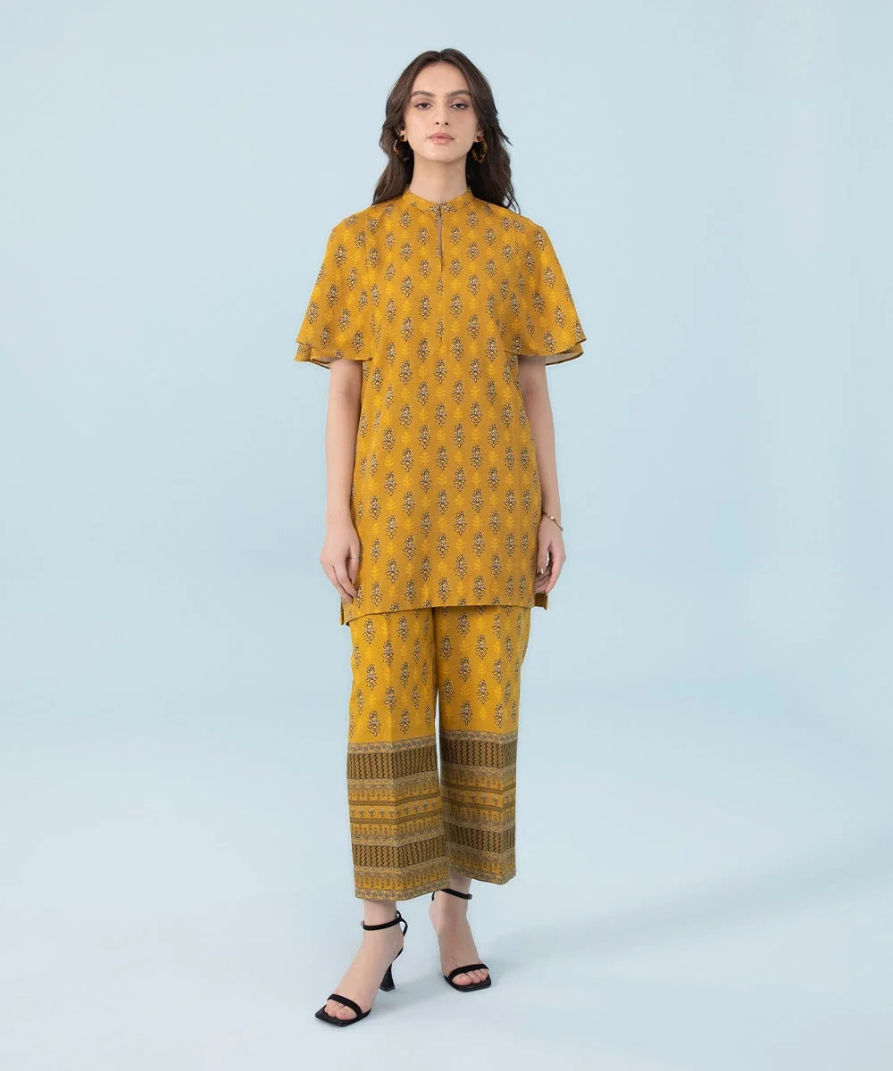 SAPPHIRE | UNSTITCHED 2 PIECE PRINTED CAMBRIC SUIT