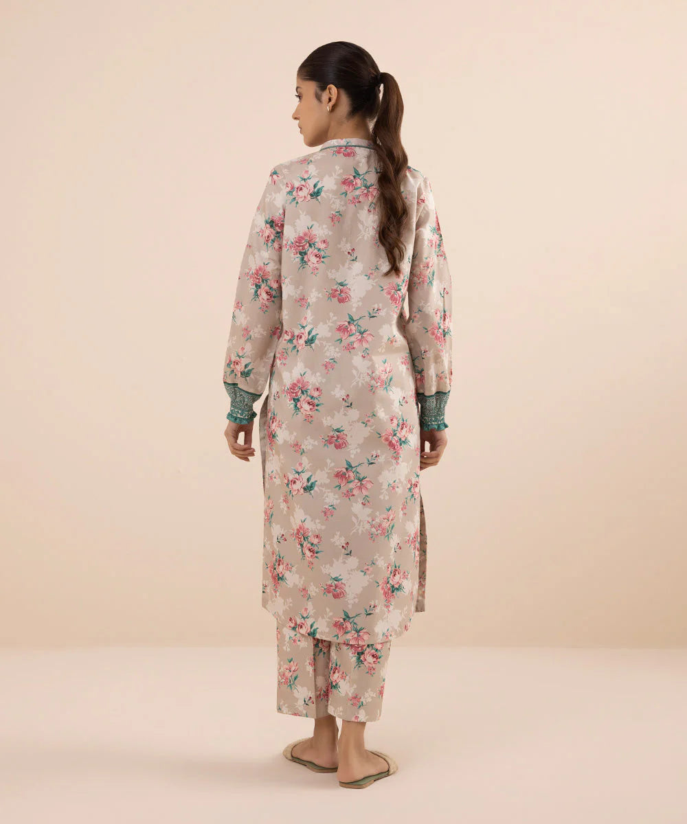 SAPPHIRE | UNSTITCHED 2 PIECE PRINTED LAWN SUIT
