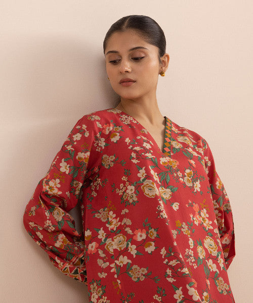 SAPPHIRE | UNSTITCHED 2 PIECE PRINTED LAWN SUIT