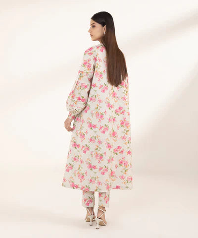 SAPPHIRE | UNSTITCHED 1 PIECE - PRINTED LAWN SHIRT