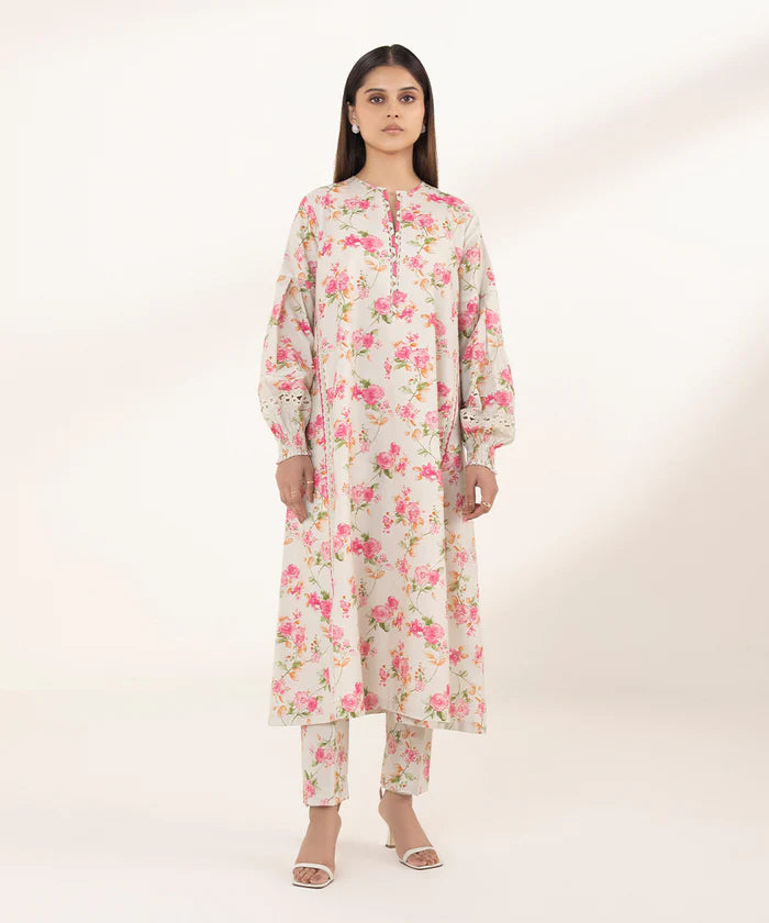 SAPPHIRE | UNSTITCHED 1 PIECE - PRINTED LAWN SHIRT