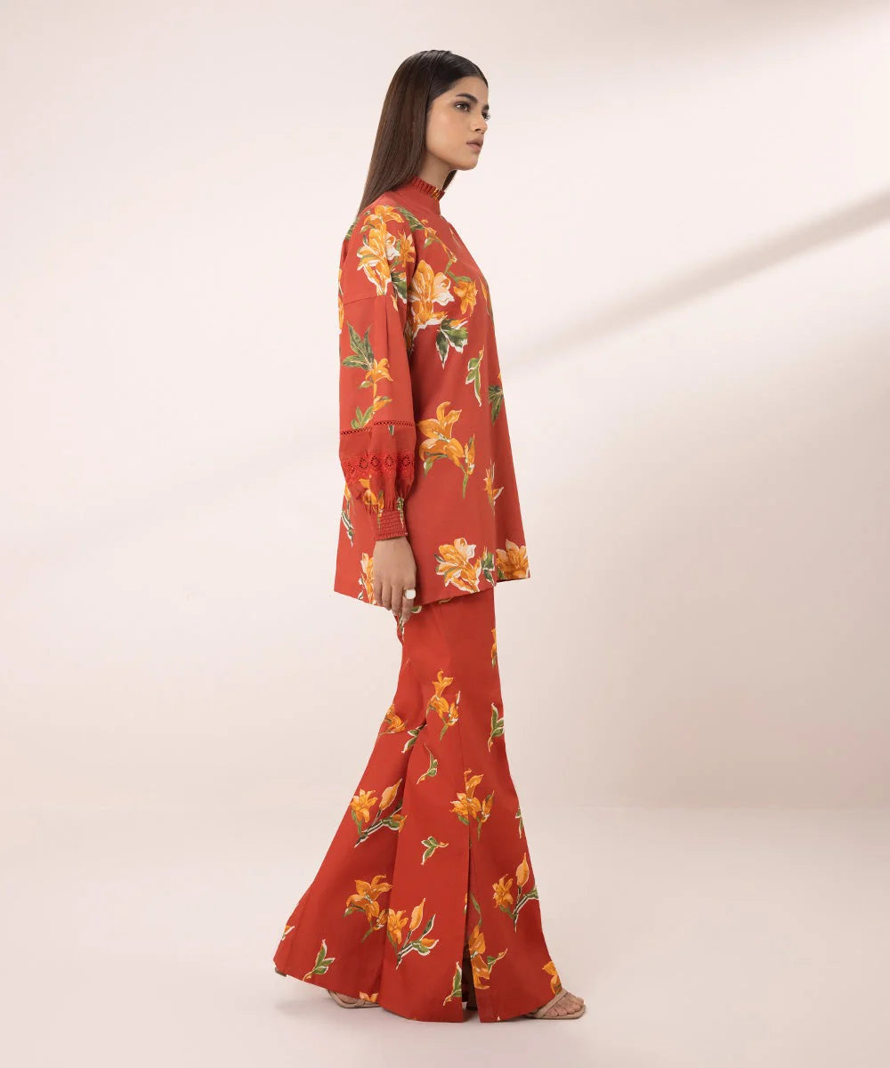 SAPPHIRE | UNSTITCHED 2 PIECE PRINTED LAWN SUIT