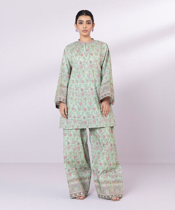 SAPPHIRE | UNSTITCHED 2 PIECE PRINTED LAWN SUIT