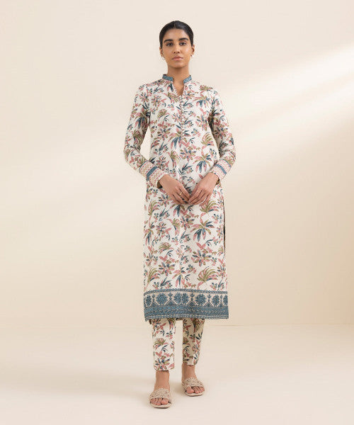 SAPPHIRE | UNSTITCHED 2 PIECE EMBROIDERED LAWN SUIT