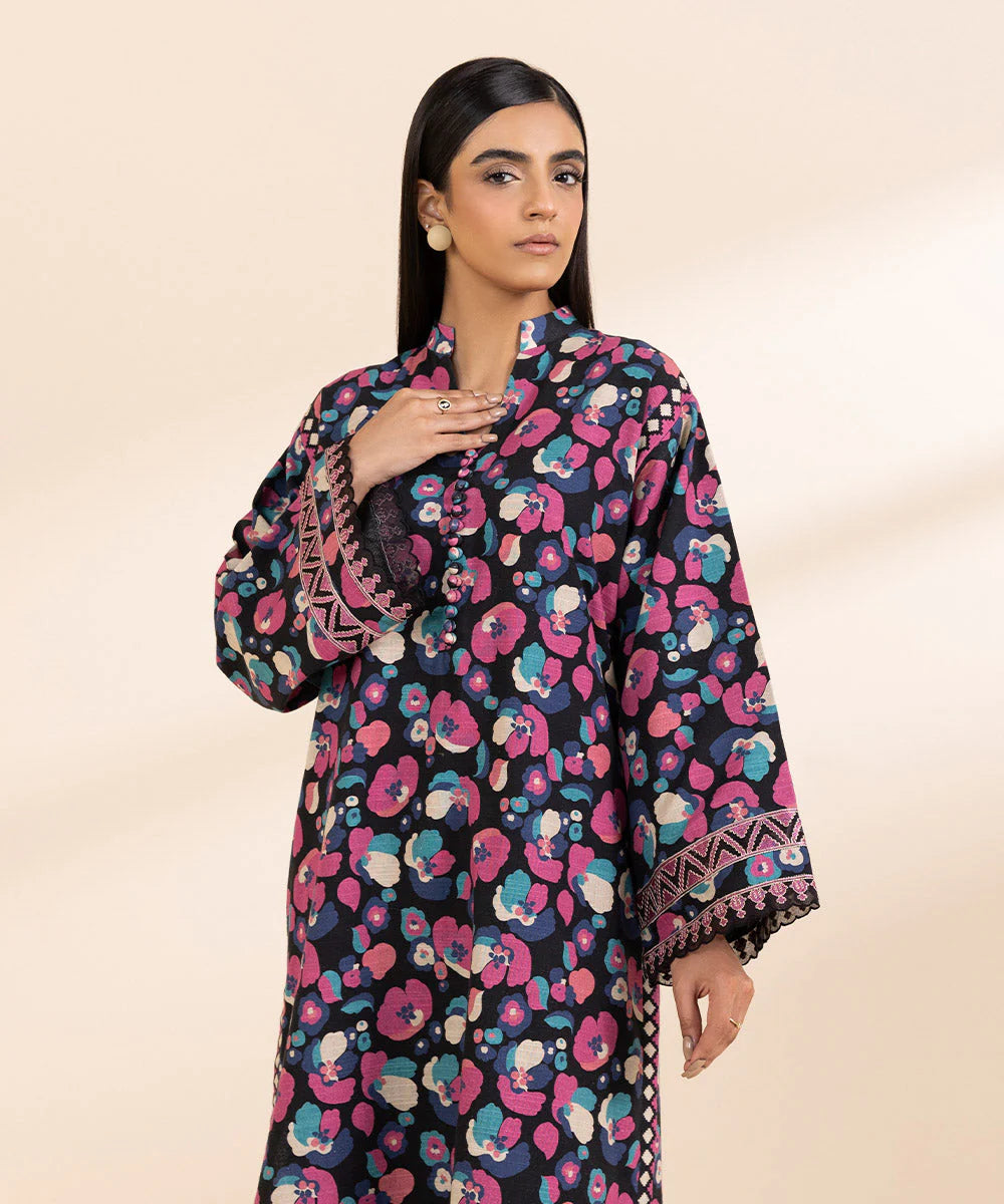 SAPPHIRE | UNSTITCHED 2 PIECE EMBROIDERED CAMBRIC SUIT