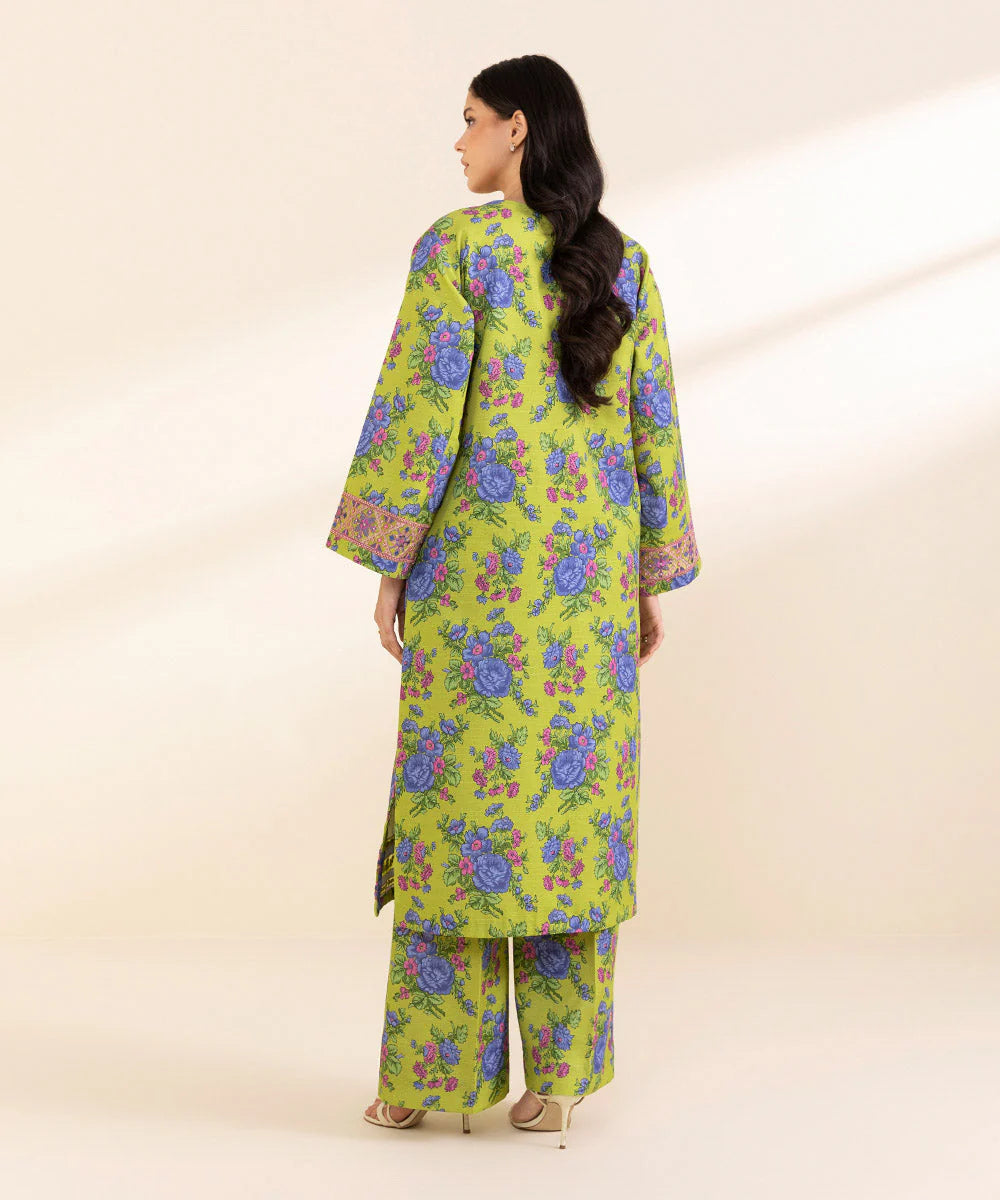 SAPPHIRE | UNSTITCHED 2 PIECE EMBROIDERED CAMBRIC SUIT