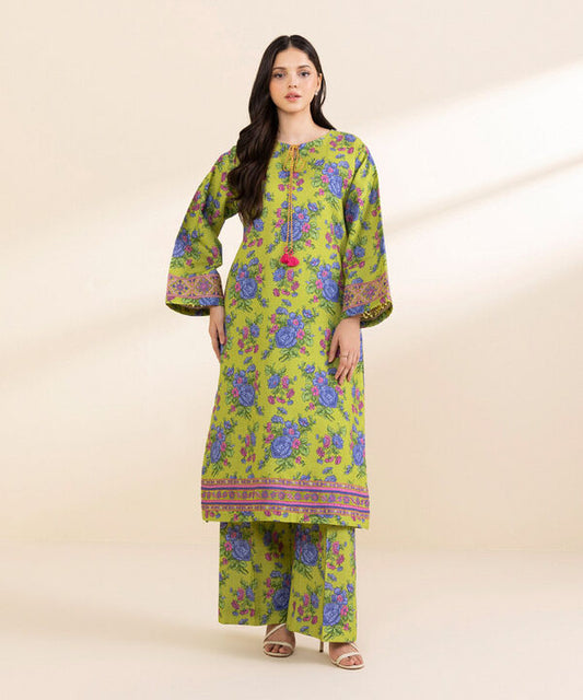 SAPPHIRE | UNSTITCHED 2 PIECE EMBROIDERED CAMBRIC SUIT
