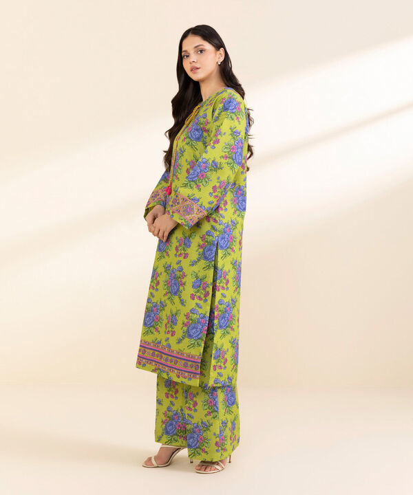 SAPPHIRE | UNSTITCHED 2 PIECE EMBROIDERED CAMBRIC SUIT