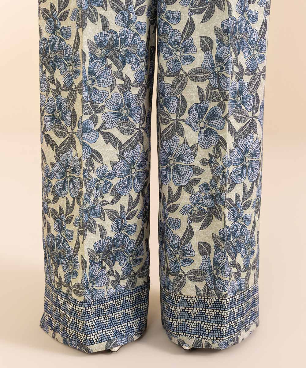 SAPPHIRE | UNSTITCHED 2 PIECE PRINTED CAMBRIC SUIT