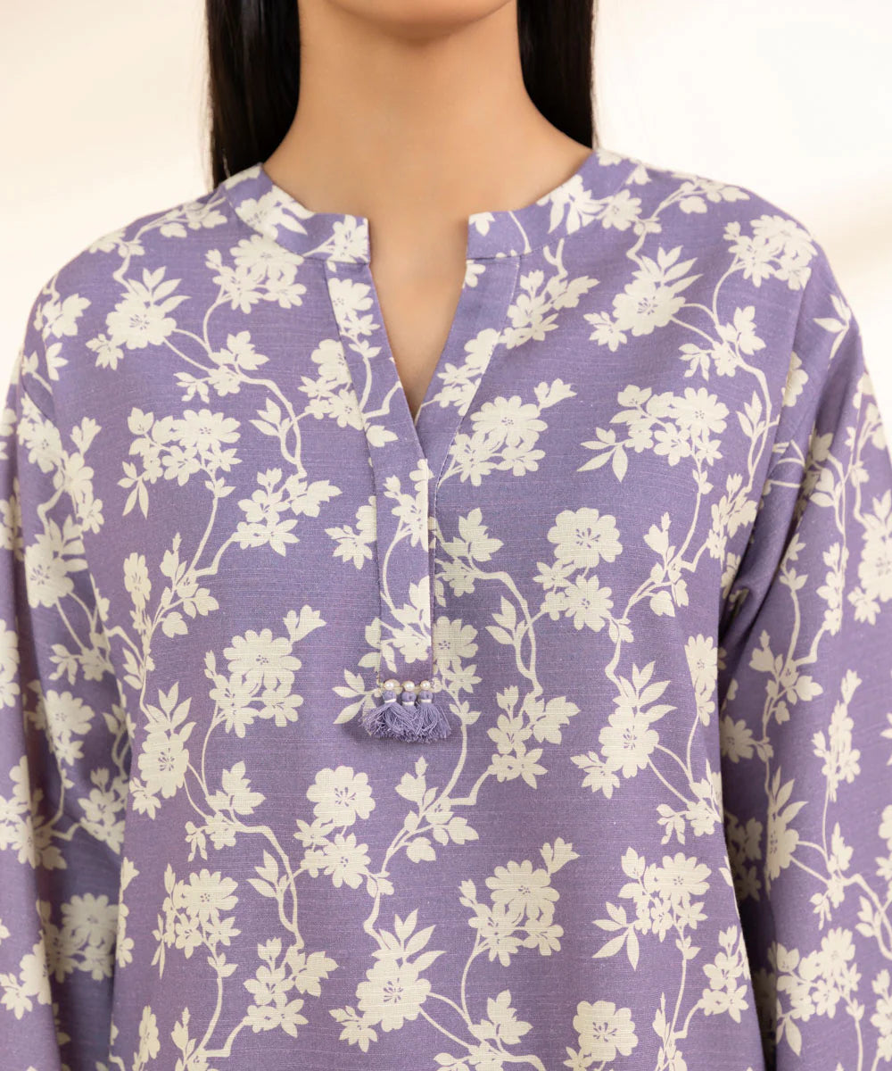 SAPPHIRE | UNSTITCHED 2 PIECE EMBROIDERED LIGHT KHADDAR SUIT