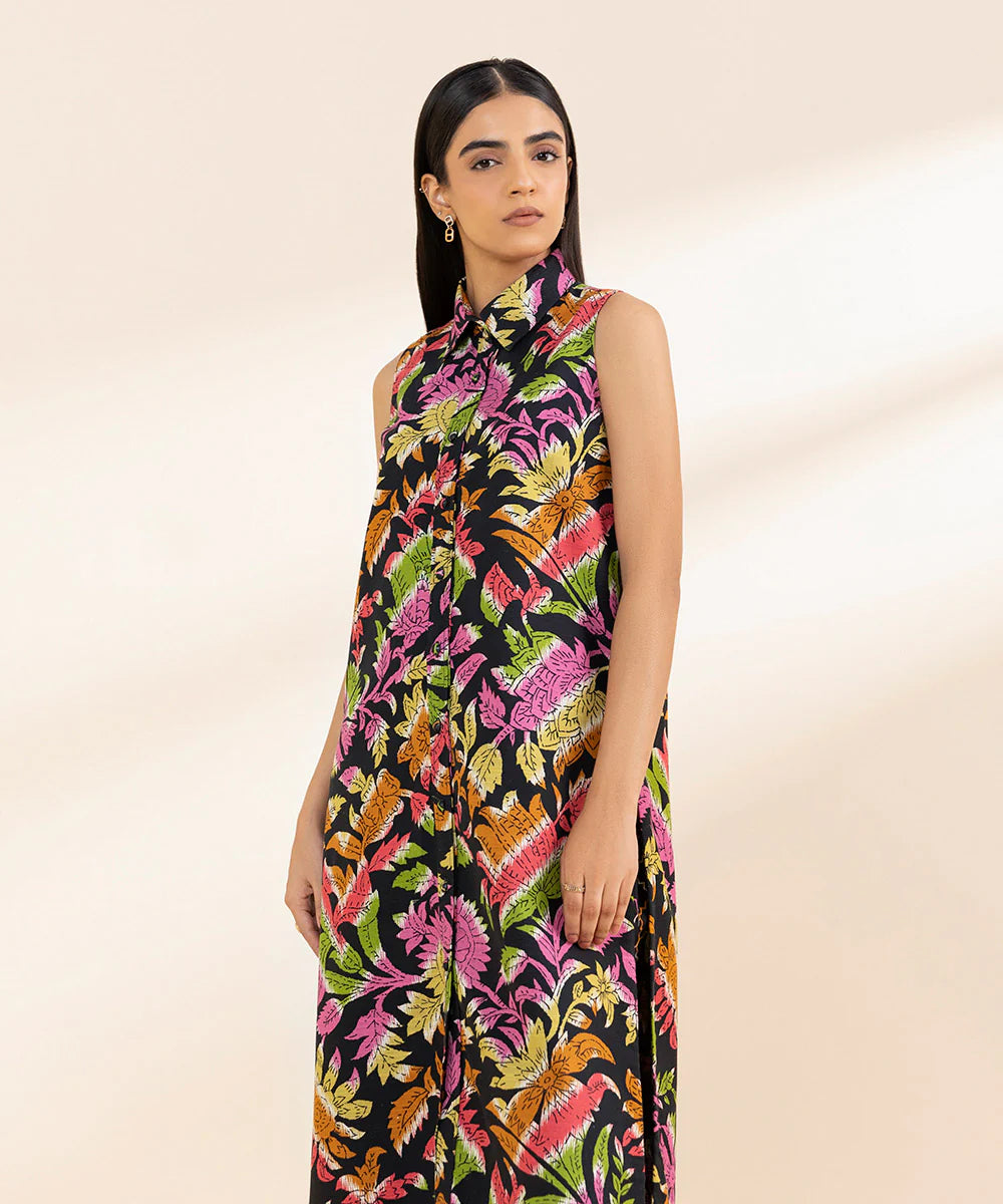 SAPPHIRE | UNSTITCHED 2 PIECE PRINTED KHADDAR SUIT