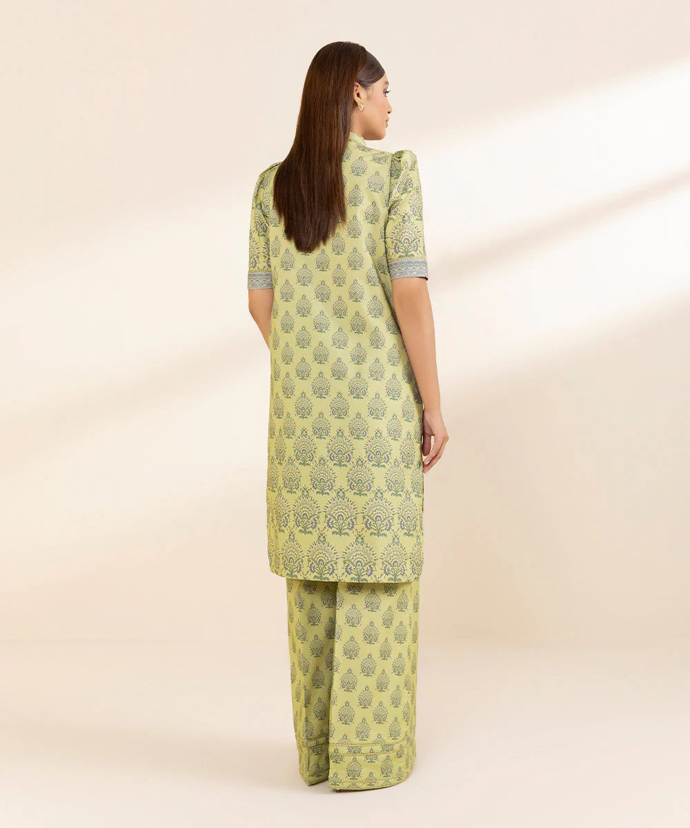 SAPPHIRE | UNSTITCHED 2 PIECE PRINTED COTTON SUIT