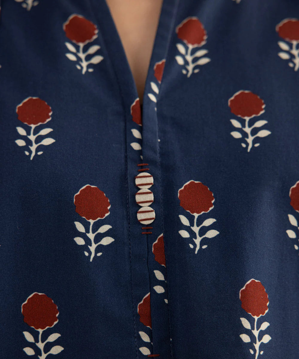 SAPPHIRE | UNSTITCHED 3 PIECE PRINTED LAWN SUIT