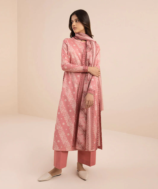SAPPHIRE | UNSTITCHED 3 PIECE PRINTED LAWN SUIT