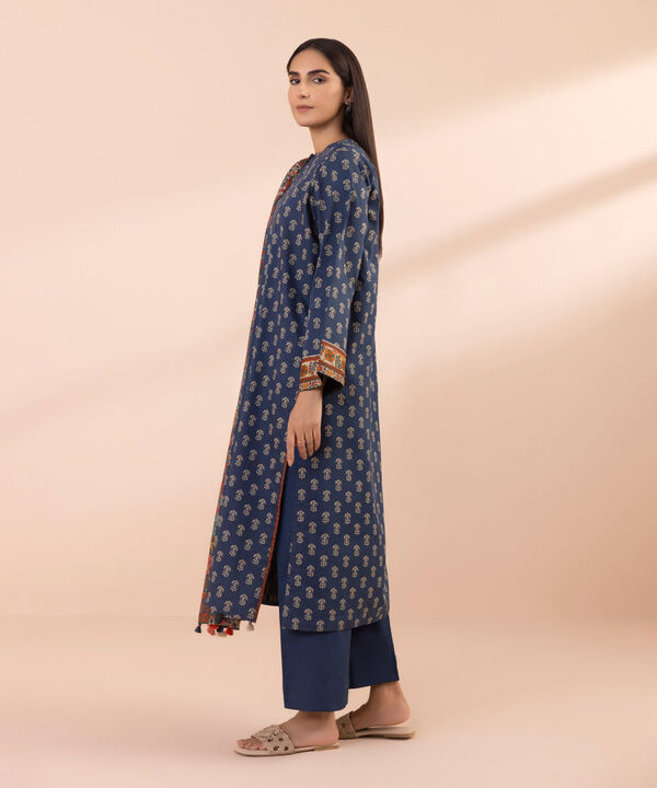 SAPPHIRE | UNSTITCHED 3 PIECE PRINTED LAWN SUIT