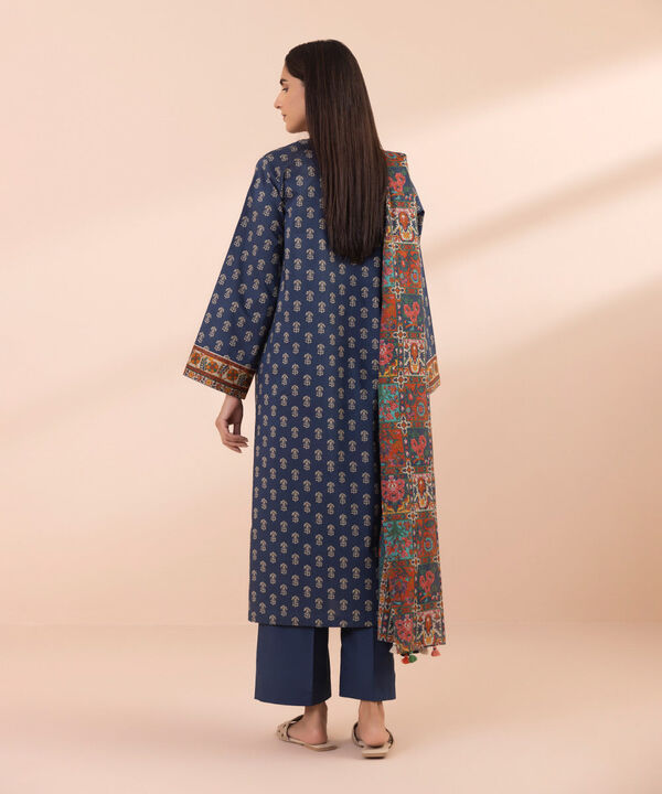 SAPPHIRE | UNSTITCHED 3 PIECE PRINTED LAWN SUIT