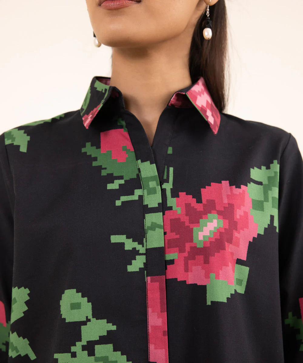 SAPPHIRE | UNSTITCHED 2 PIECE PRINTED CAMBRIC SUIT