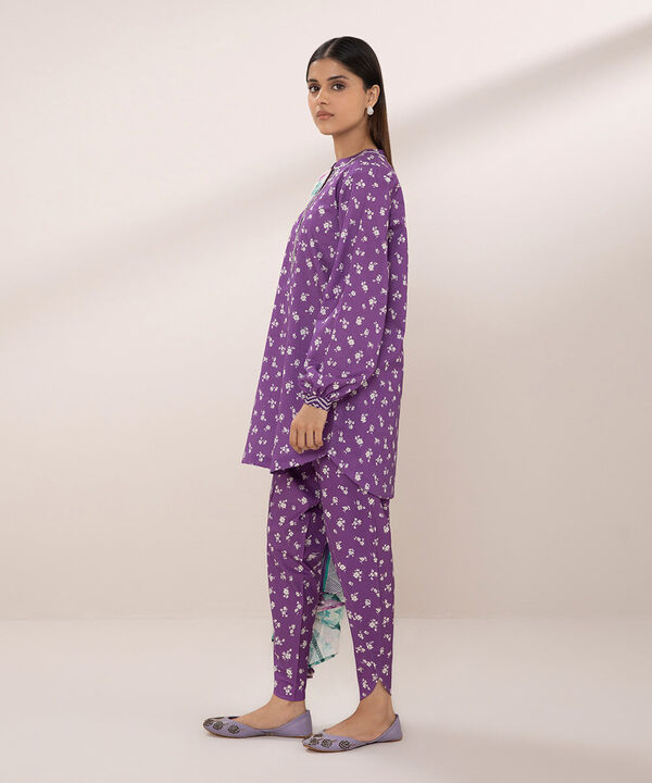 SAPPHIRE | UNSTITCHED 3 PIECE PRINTED LAWN SUIT