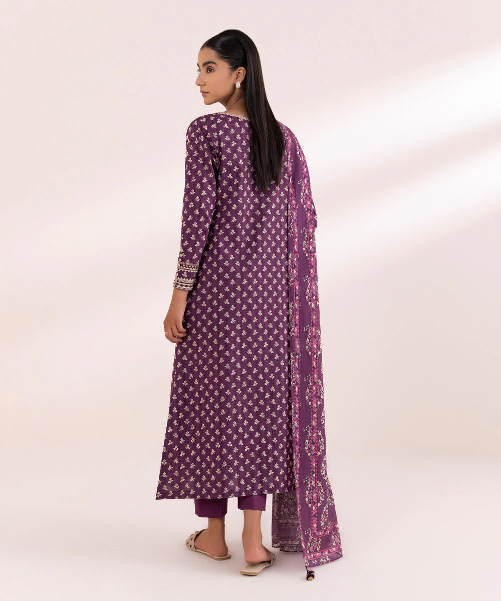 SAPPHIRE | UNSTITCHED 3 PIECE PRINTED CAMBRIC SUIT