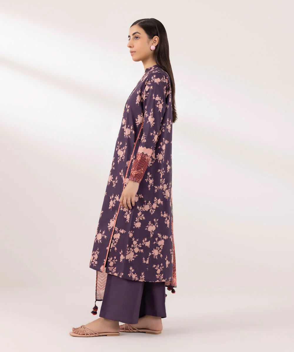 SAPPHIRE | UNSTITCHED 3 PIECE PRINTED LAWN SUIT