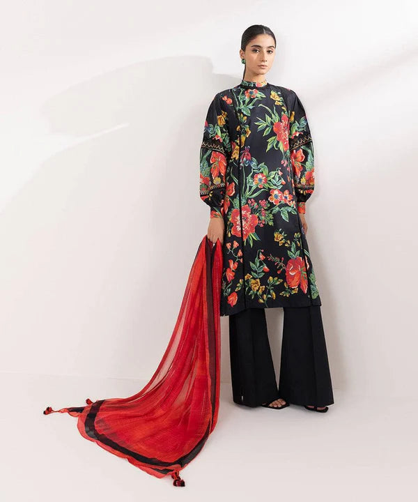 SAPPHIRE | UNSTITCHED 2 PIECE PRINTED LAWN SUIT