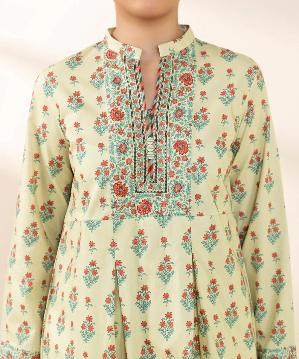 SAPPHIRE | UNSTITCHED 3 PIECE PRINTED COTTON SUIT